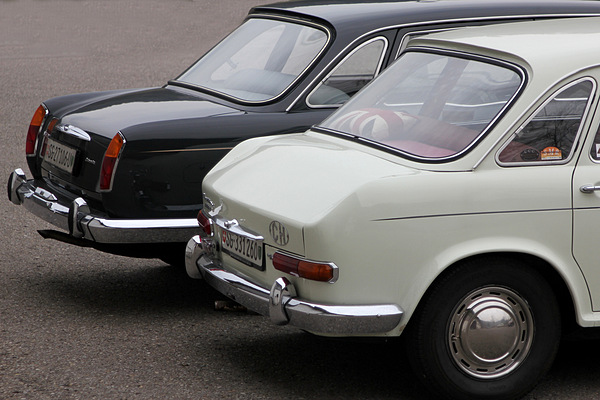 Austin 3 Litre (1970) - das Heck unterscheidet sich deutlich vom kleineren 1800