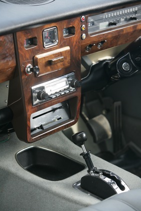 Austin 3 Litre (1970) - die Schaltkulisse findet man auch beim MG B oder Mini