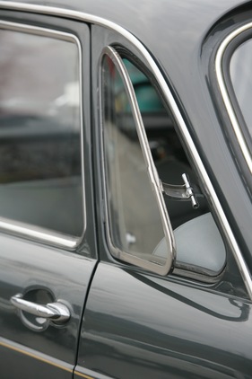 Austin 3 Litre (1970) - sorgt für gute Ventilation, Dreiecksfenster im Heckbereich