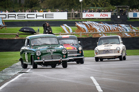 Bild Austin A105 Westminster (1958) – Der Name ist Programm, Westminster beim Übersteuern – Goodwood Revival 2025