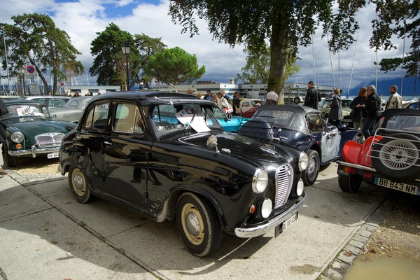 Bild: Austin A30 (1954) - am British Classic Car Meeting in Morges 2013