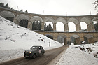 Image: Austin A30 (1956) - at the Aflenzer Winterclassic 2013