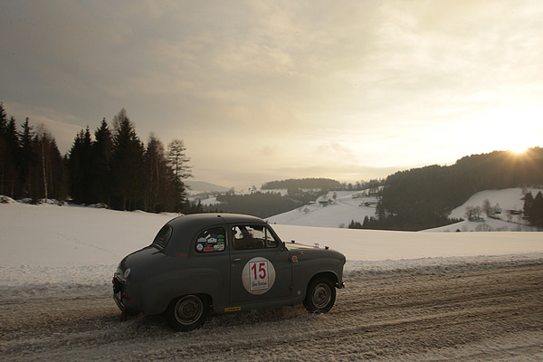 Austin A30 (1956) - an der Aflenzer Winterclassic 2013
