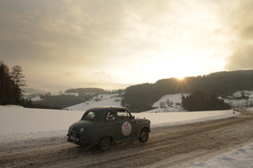 Austin A30 (1956) - an der Aflenzer Winterclassic 2013