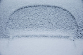 Austin A35 (1954) - da gibt es keinen Ausblick mehr - Teichalm Winterclassic 2018