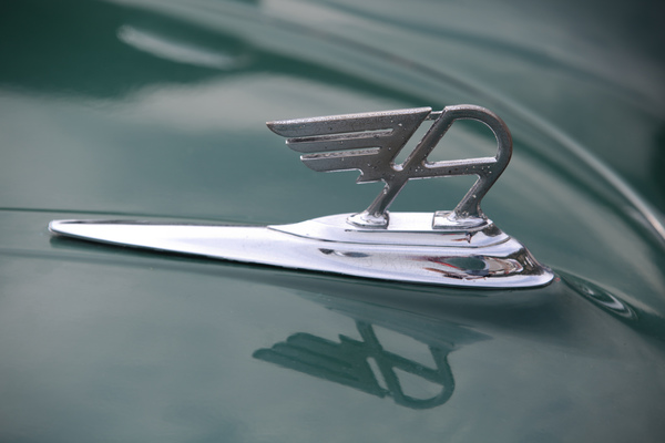 Austin A35 Van mit schönem Markenzeichen - British Car Meeting Mollis 2017