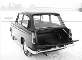 Austin A40 (1958) - Ansicht von hinten