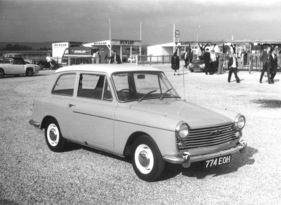 Austin A40 (1958) - bei den Testtagen