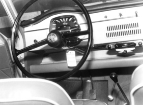 Austin A40 (1959) - Armaturenbrett eines Testwagens