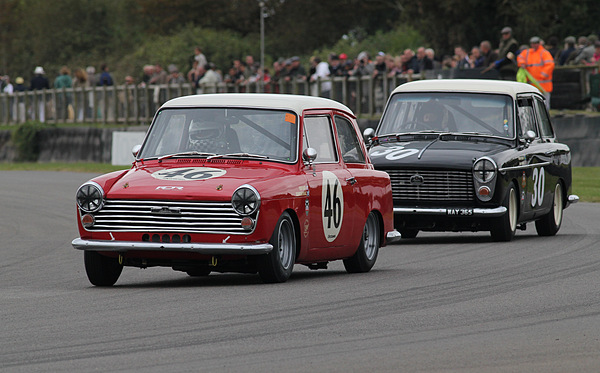Austin A40 (1959) - Rennen R5 und R12 - St Mary's Trophy am Goodwood Revival 2012