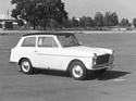 Austin A40 (1959) - ein Testwagen bereit zur Probefahrt