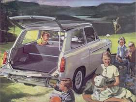 Austin A40 (1961) - als Countryman mit doppeltem Kofferraumdeckel