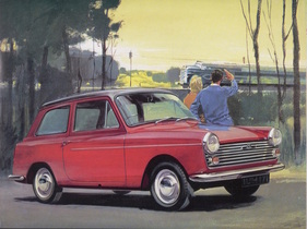 Austin A40 (1961) - mit kleinem Kofferraumdeckel