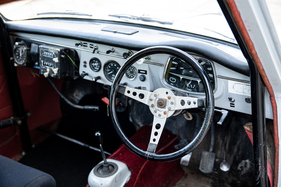 Austin A40 Farina (1958) - Blick ins Cockpit
