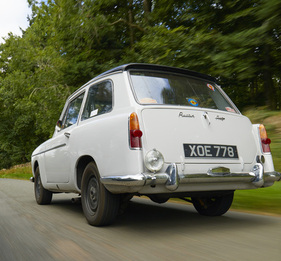 Austin A40 Farina (1958) - in voller Fahrt