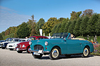 Austin A40 Sports Convertible (1951) - für das Baujahre geradezu revolutionäre Ponton-Karosserie - Classic-Gala Schwetzingen 2018