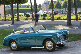 Austin A40 Sports Convertible (1951) - nun mit offenem Dach - 20. ASC Classic-Gala Schwetzingen 2024