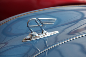 Austin A90 Atlantic Cabriolet (1950) - Peilhilfsmittel (3. Youngtimer- und Classictreffen Pratteln am 15. Juli 2018)