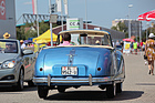Austin A90 Atlantic Cabriolet (1950) - bei der Abfahrt (3. Youngtimer- und Classictreffen Pratteln am 15. Juli 2018)