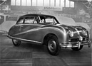 Austin A90 Atlantic Coupé (1950) - kühne Form für das sportliche Coupé - Genfer Autosalon 1950