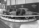 Austin A90 Westminster (1955) - zusammen mit A50 Cambridge - Genfer Automobilsalon 1955