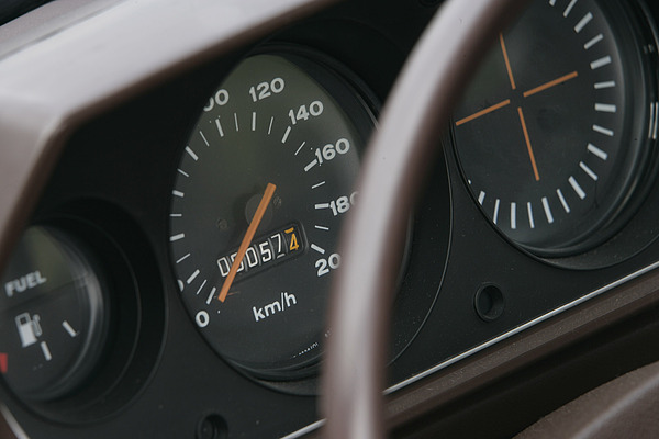 Austin Allegro (1976) - Auslieferungstachostand 57,4 km