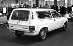 Austin Allegro (1976) - als Kombi eigenwillig geformt - Genfer Autosalon 1976