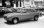 Austin Allegro - als dreitürige Version - am Genfer Automobilsalon 1974 zum ersten Mal als Exportmodell zu sehen