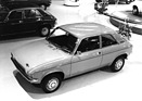 Austin Allegro - der Nachfolger des über zehn Jahre gebauten Austin 1100/1300, bereits fast ein Jahr auf dem Markt (ADO 67), ab 9580 Franken - am Genfer Automobilsalon 1974