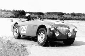 Austin-Healey 100 (1954) - Gesamtdritter Austin-Healey 100 vom Donald Healey Team (12 Stunden von Sebring 1954)