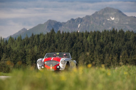 Austin Healey 100 (1956) - an der Ennstal-Classic 2019