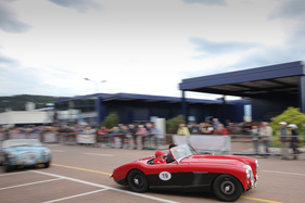 Austin-Healey 100/4 (1955) - am 24. Oldtimer Grandprix Safenwil 2015 (1955)