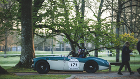 Austin Healey 100/4 (1955) an der Tour Auto Optic 2016 (1955)