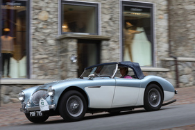 Austin-Healey 100/4 BN 1 Le Mans (1955) - am 31. British Classic Car Meeting St. Moritz 2025