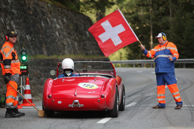 Austin-Healey 100/4 BN1 (1954) - Arosa ClassicCar Bergrennen 2016 (1954)