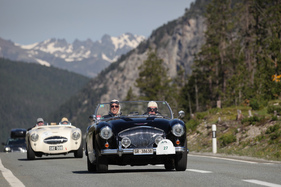 Austin-Healey 100/4 BN1 (1954) - Stelvio Rally - British Classic Car Meeting 2019