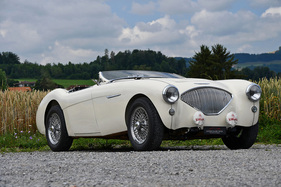 Austin-Healey 100/4 BN1 (1954) - als Lot 104 an der "Gstaad Classic Car Auction" der Oldtimer Galerie Toffen am 29 Dezember 2023 (1954)