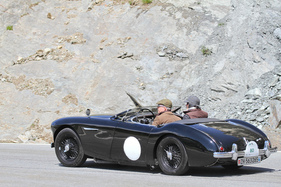 Austin-Healey 100/4 BN1 (1955) - The Italian Job Rally am Samstag - 27. BCCM St. Moritz 2021 (1955)