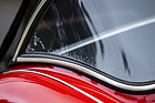 Austin-Healey 100/4 BN1 Coupé (1954) - die Heckscheibe besteht aus Plexiglas