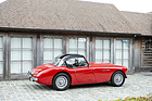 Austin-Healey 100/4 BN1 Coupé (1954) - die Integration des festen Dachaufbaus ist gelungen