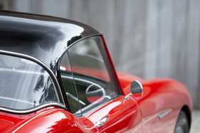 Austin-Healey 100/4 BN1 Coupé (1954) - keine hinteren Scheibenführungen für die Seitenscheiben