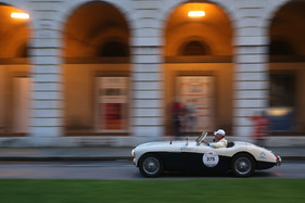 Austin Healey 100/4 BN2 (1955) an der Mille Miglia 2013 (1955)