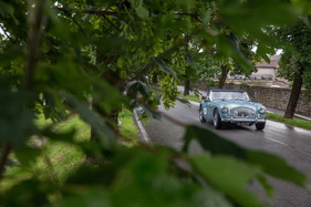 Austin Healey 100/4 BN2 (1955) - an der Mille Miglia 2016