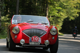Austin-Healey 100-4 BN2 (1956) - an der OCC Jungfrau Rallye 2017