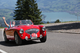 Austin-Healey 100-4 BN2 (1956) - an der OCC Jungfrau Rallye 2017