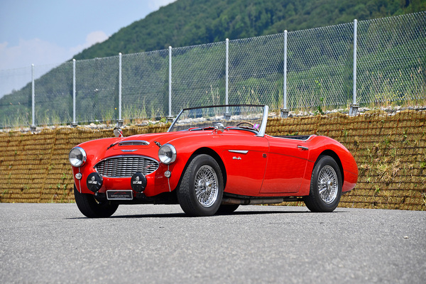 Austin-Healey 100/6 (1958) - as lot 44 at the Swiss Classic World auction of the Oldtimer Gallery on June 1, 2024