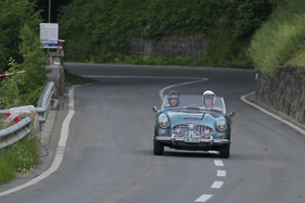Austin-Healey 100/6 BN4 (1957) - am Kerenzerberg Revival 2015