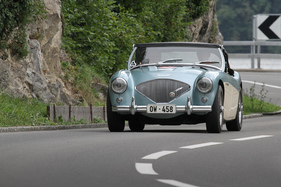 Austin-Healey 100 BN2 (1955) - an der OCC Jungfrau Rallye 2020