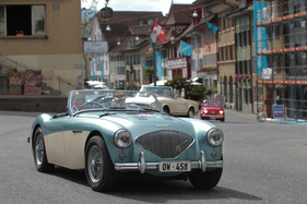 Bild Austin-Healey 100 BN2 (1955) - an der OCC Jungfrau Rallye 2020