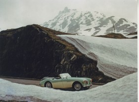 Austin-Healey 100 BN2 Roadster (1955) - als Lot 221 an der Bonhams Versteigerung am Goodwood Festival of Speed 2017